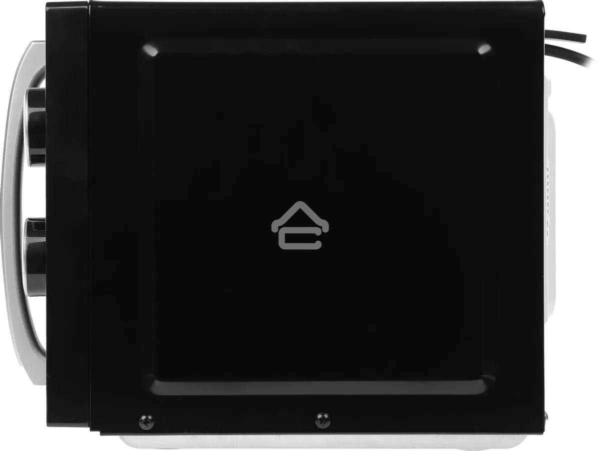 Микроволновая печь Galanz MOG-2009MB черный, 20 л, 700 Вт, переключатели - поворотный механизм