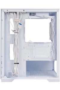 Компьютерный корпус 1STPLAYER MIKU Mi2 White / mATX / 3x120mm LED fans / Mi2-WH-3F1-W