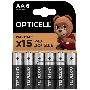 Элемент питания алкалиновый AA/LR6 (блист. 6шт) Basic Opticell 5051006
