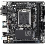 Материнская плата Gigabyte H610I, LGA 1700, Intel H610, 2xDDR5, 4xSATA, 1xM.2, 1xPCIe 4.0 x16, 1xHDMI, 1xVGA, 2xDP, 1x 1Gb LAN, 2xUSB-A 3.2 Gen 1, 4xUSB-A 2.0, 3x 3.5 мм, 7.1, Mini-ITX