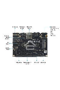 Одноплатный компьютер Khadas VIM4 ARM Cortex-A73 4-Core + Cortex-A53 4-Core Amlogic A311D2 2.2GHz 8+32GB