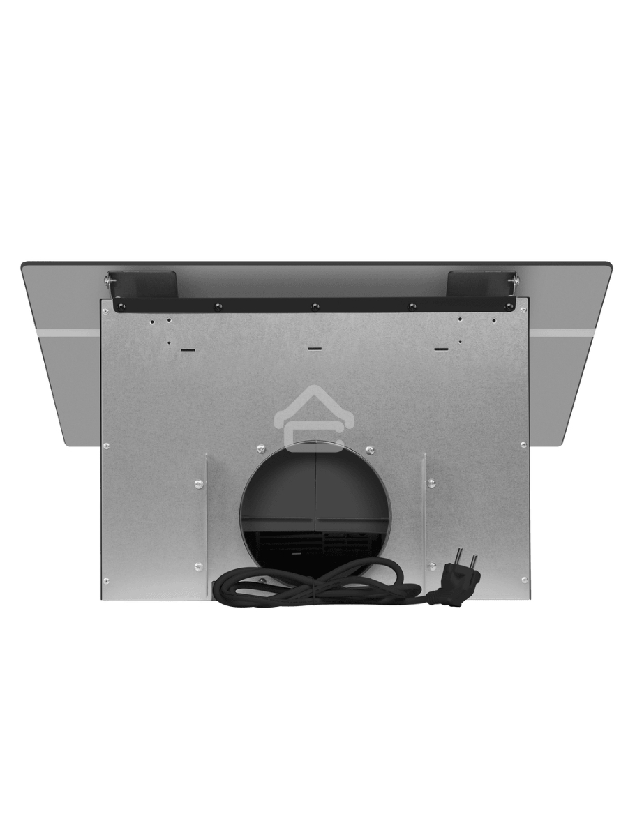 Вытяжка каминная наклонная Maunfeld Astro 60 черный/черное стекло, 60 см, 850 куб. м/ч, 60 дБ