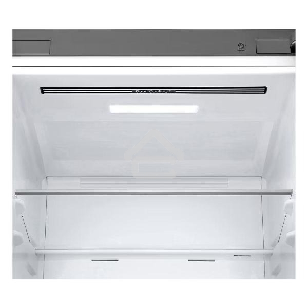 Холодильник LG GC-B459ANMW серебристый двухкамерный 234/110л морозилка снизу, No Frost