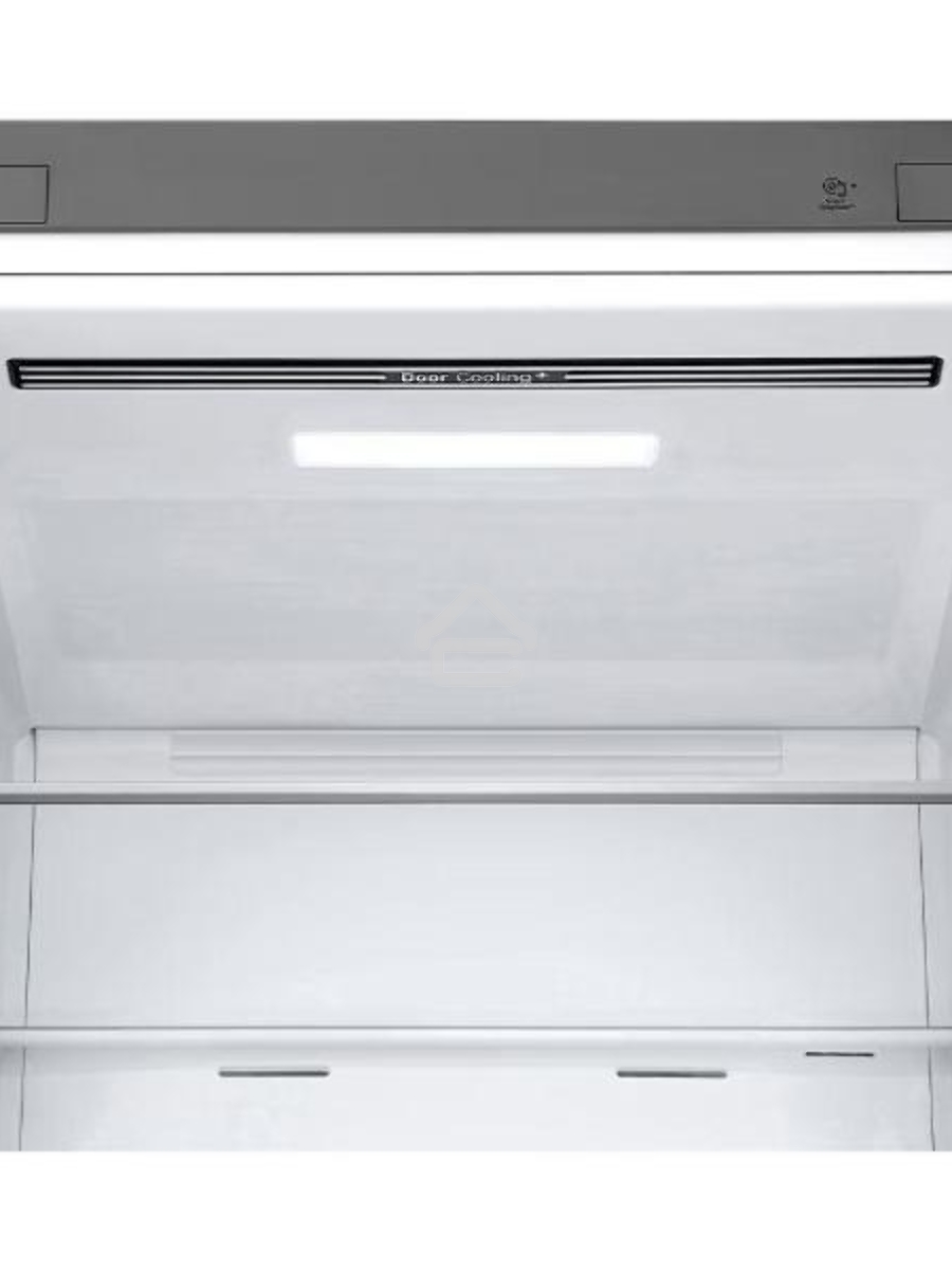 Холодильник LG GC-B459ANMW серебристый двухкамерный 234/110л морозилка снизу