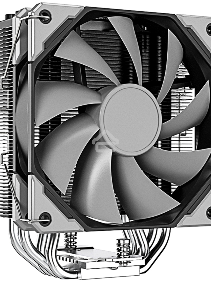Кулер Cooler ID-Cooling SE-214-XT BASIC черный/серебристый 120мм алюминий+медь 1800rpm 27db 4-pin 180W 150мм