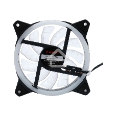 Вентилятор для корпуса Gembird D12025S12L-W черный, 120 мм, 1200 об/мин, 20.5 дБ, 3 pin