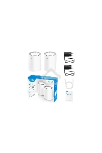 Бесшовный Mesh роутер Cudy M3000(2-PACK) AX3000 10/100/1000/2500BASE-T, белый (упак.:2шт)