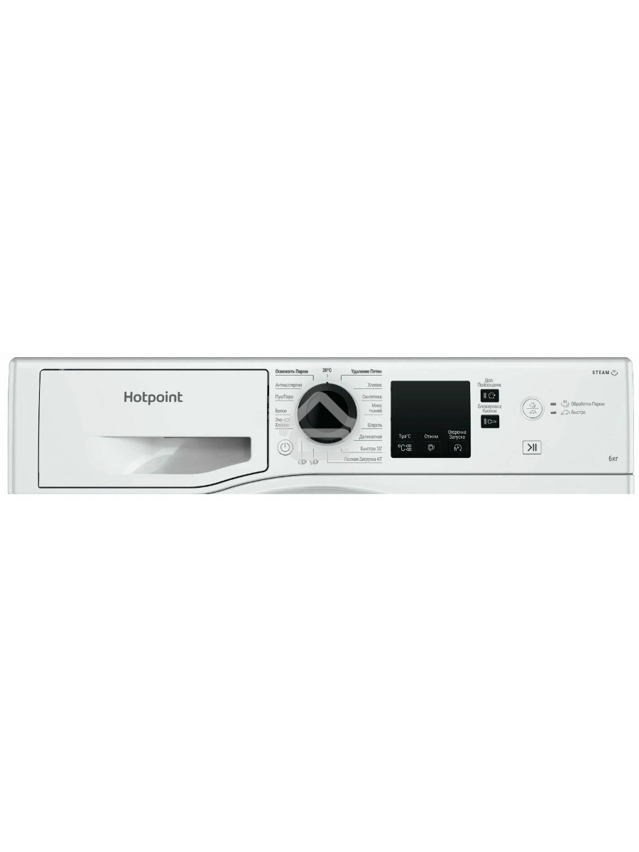 Стиральная машина Hotpoint NSS 6015 KV RU (869991644610) белый, загр. фронтальная макс.: 6 кг 1000 об/мин класс: А