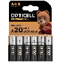 Элемент питания алкалиновый AA/LR6 (блист. 6шт) Professional Opticell 5052003