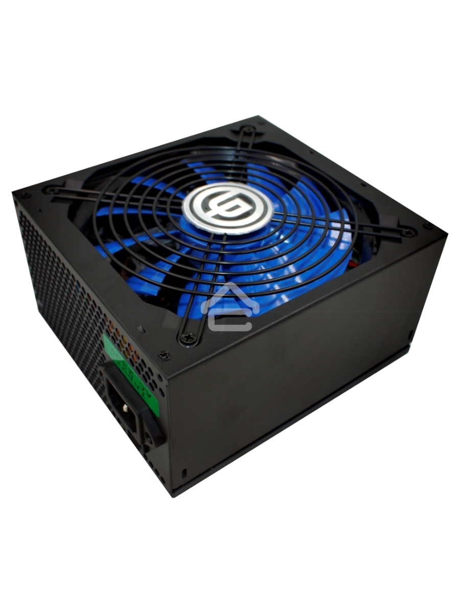 Блок питания Ginzzu MC800, 800Вт, 80 PLUS Bronze, 140мм, модульный, черный