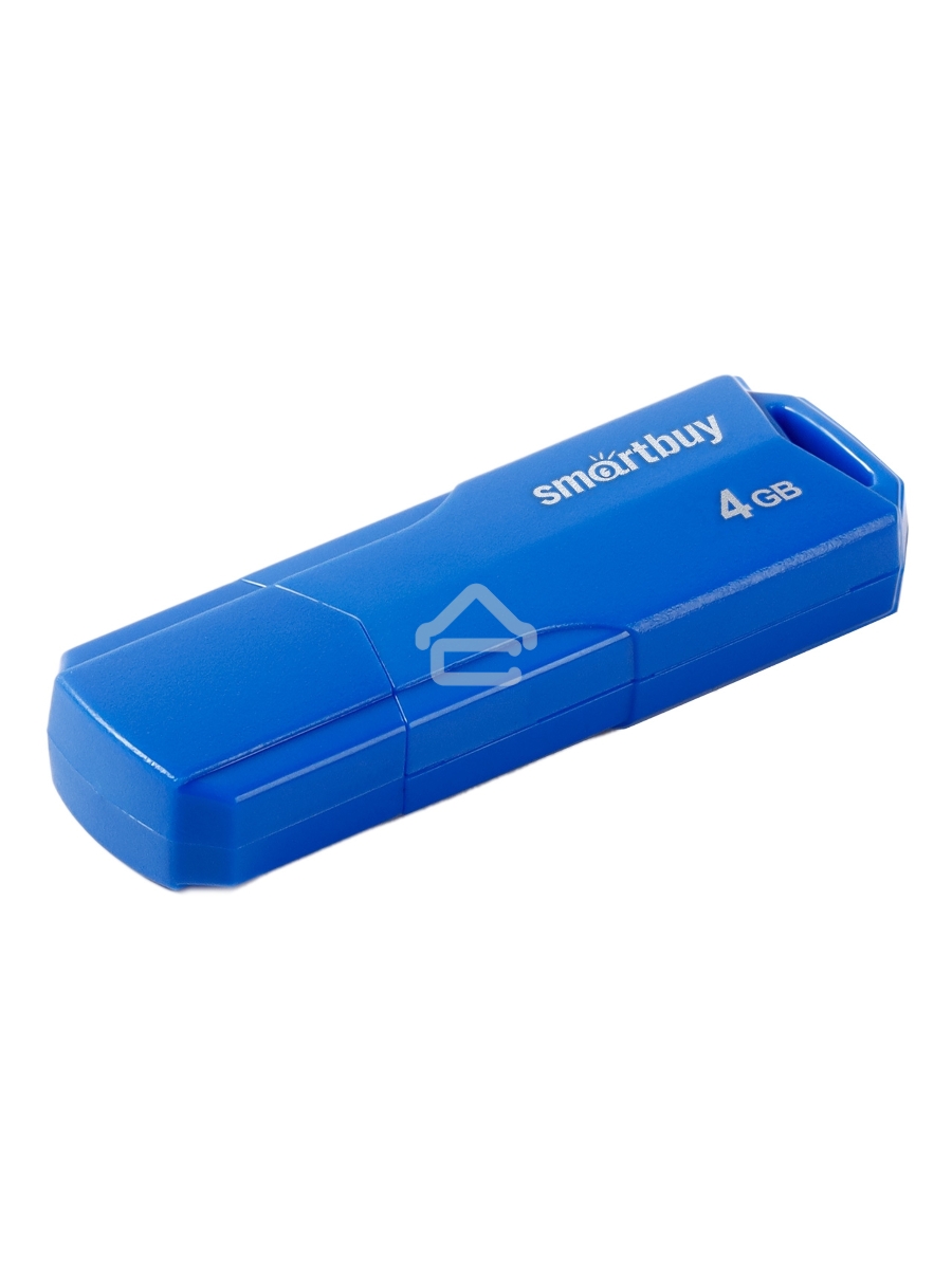 Флеш диск USB SmartBuy 4GB CLUE Blue (SB4GBCLU-BU)
