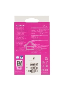 Твердотельный диск A-DATA External SC750 серый SC750-2000G-CCBK 2TB USB 3.2 Gen 2 Type-C, [R/W -1050/1000 MB/s]