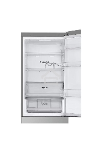 Холодильник LG GC-B459ANMW серебристый двухкамерный 234/110л морозилка снизу