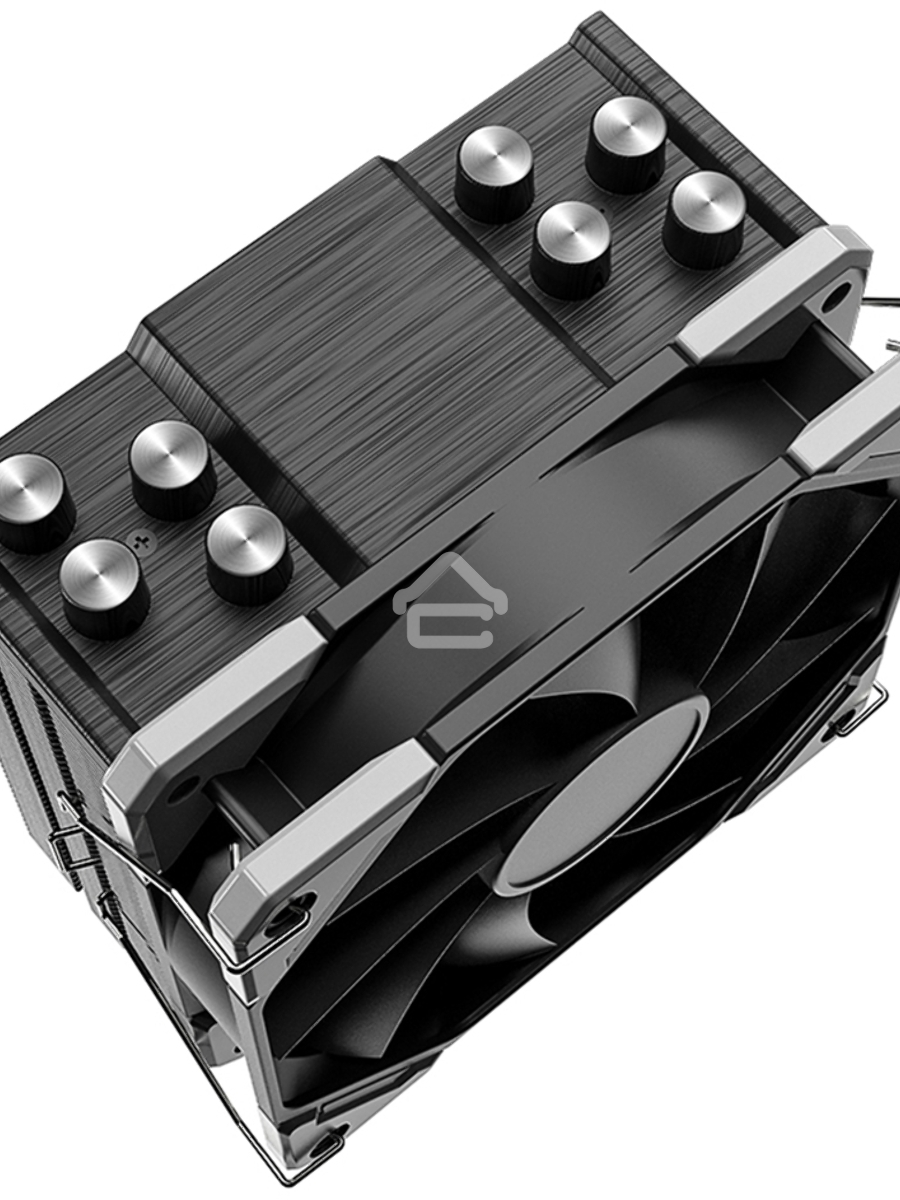 Кулер Cooler ID-Cooling SE-214-XT BASIC черный/серебристый 120мм алюминий+медь 1800rpm 27db 4-pin 180W 150мм