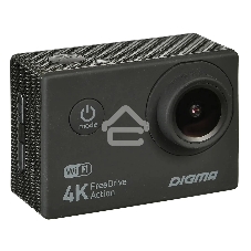 Видеорегистратор Digma FreeDrive Action 4K WiFi черный 8Mpix 2160x3840 2160p 140гр.