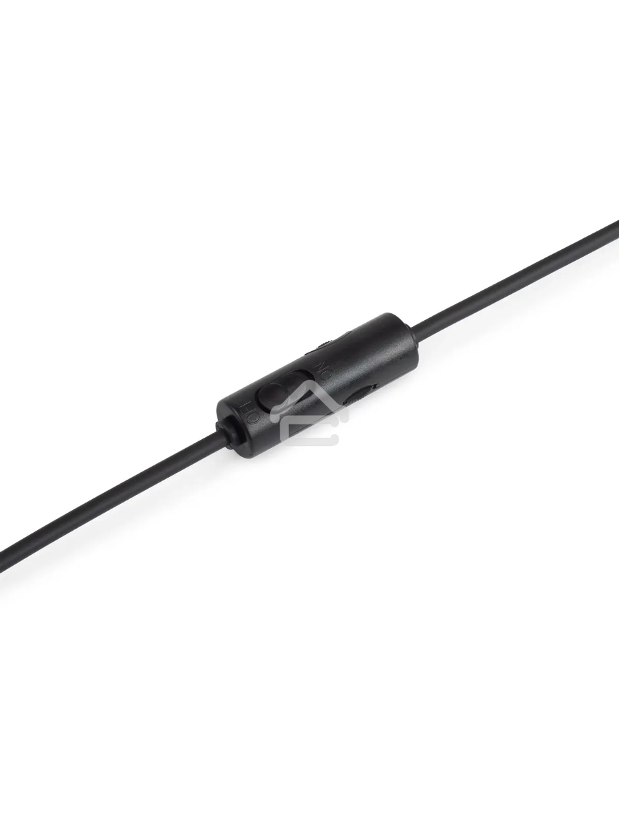 Наушники с микрофоном Оклик HS-L355G черный 1.8м мониторные оголовье (1939807)
