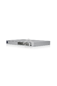Коммутатор в стойку Ubiquiti UniFi Professional 24Port Gigabit Switch with Layer3 Features and SFP+ [USW-Pro-24-EU], 24х 1G RJ45, 2х 10G SFP+