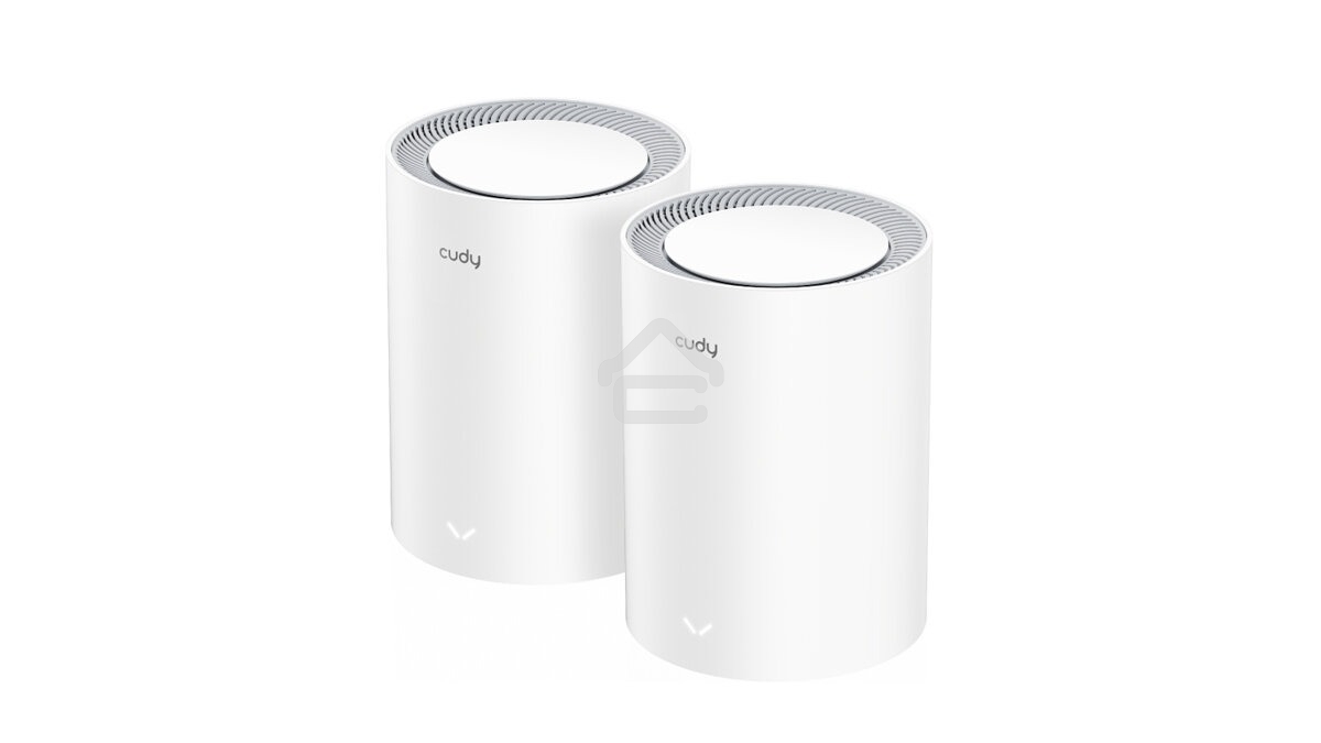 Бесшовный Mesh роутер Cudy M3000(2-PACK) AX3000 10/100/1000/2500BASE-T, белый (упак.:2шт)