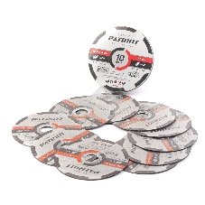 Диск абразивный отрезной Patriot Expert 125*1,2*22,23 по металлу, 10 шт в жестяной коробке