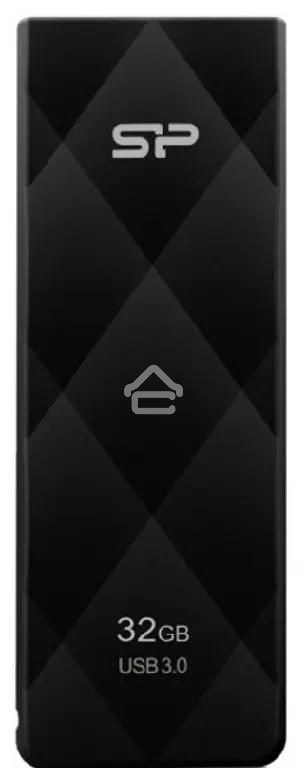 Флешка USB R/W Silicon Power 32Gb Blaze B20 SP032GBUF3B20V1K USB3.0 черный