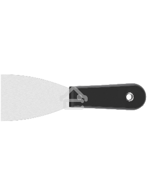 Шпатель FIT 06275 с пластиковой ручкой полированный  2,5