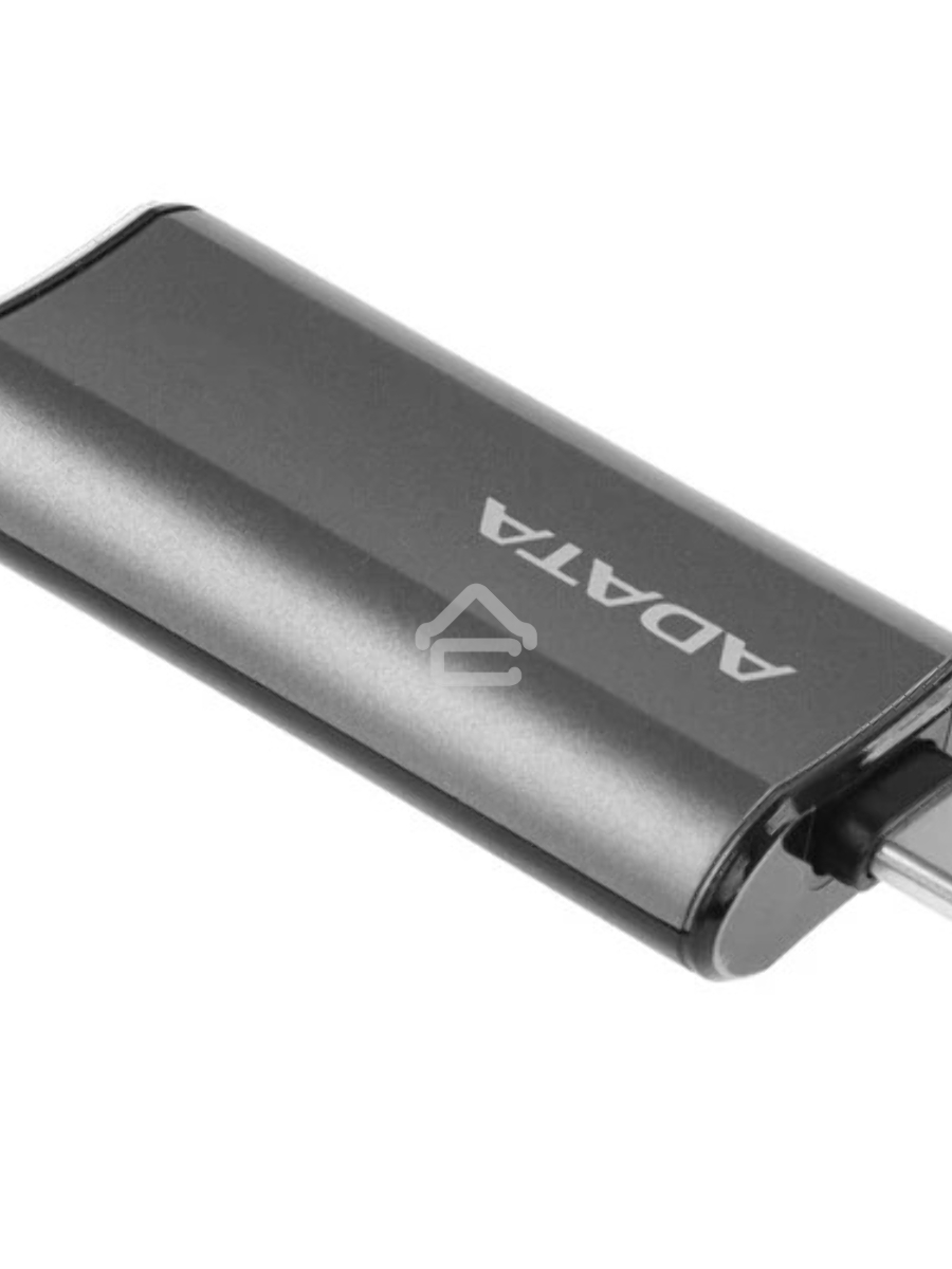 Твердотельный диск A-DATA External SC750 серый SC750-2000G-CCBK 2TB USB 3.2 Gen 2 Type-C, [R/W -1050/1000 MB/s]