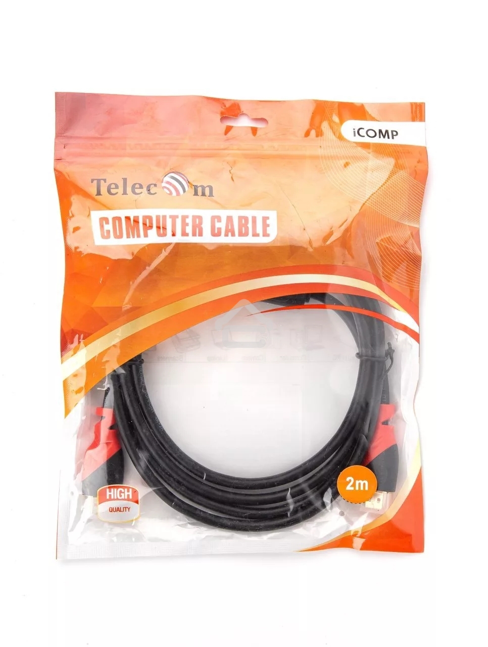 Кабель HDMI-19M --- HDMI-19M ver 2.0 4K*60Hz, 2m 2F TELECOM PRO <TCG220F-2M>