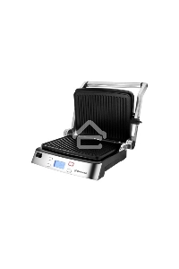 Электрический гриль-пресс BRAYER BR2006, 2000 Вт, съем.пласт, LCD-дисп, рифл.пласт 29*23см, темп 230