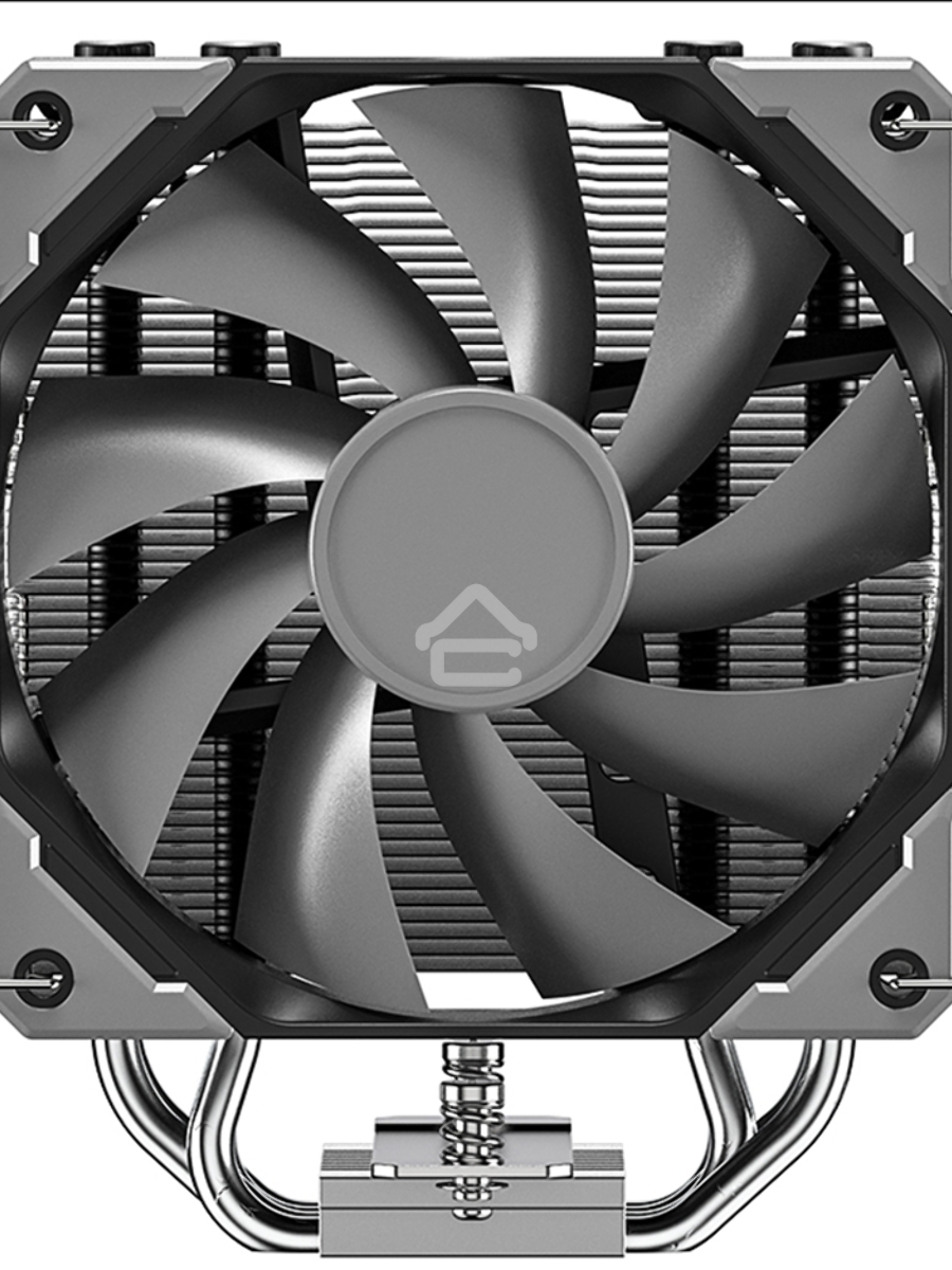 Кулер Cooler ID-Cooling SE-214-XT BASIC черный/серебристый 120мм алюминий+медь 1800rpm 27db 4-pin 180W 150мм