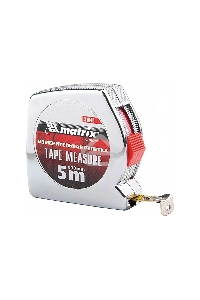 Рулетка MATRIX Chrom, 5 м x 13 мм, хромированный корпус 31040