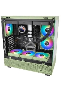 Комплект вентиляторов для корпуса Thermaltake CT120 Reverse ARGB (2 шт.) зеленый, 120 мм, 2000 об/мин, 31.2 дБ, 4 pin