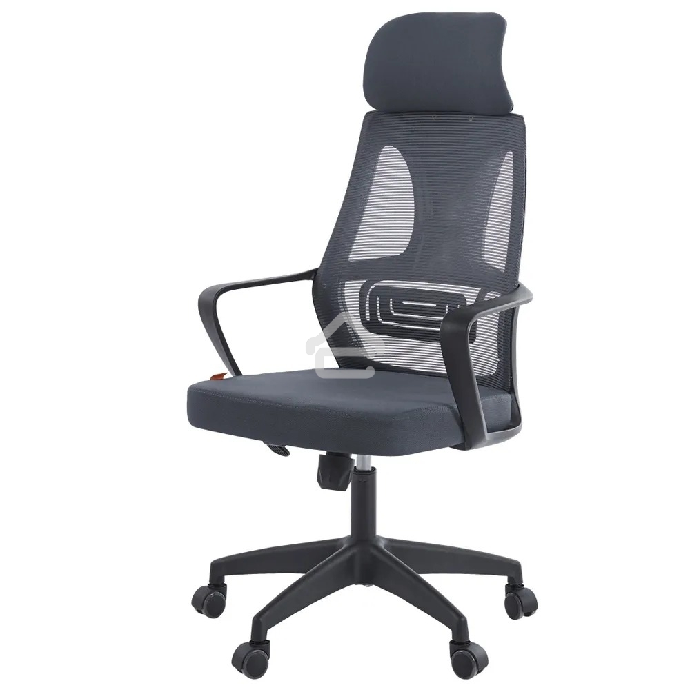 Кресло компьютерное Chairman CH636 темно-серый, черный пластик