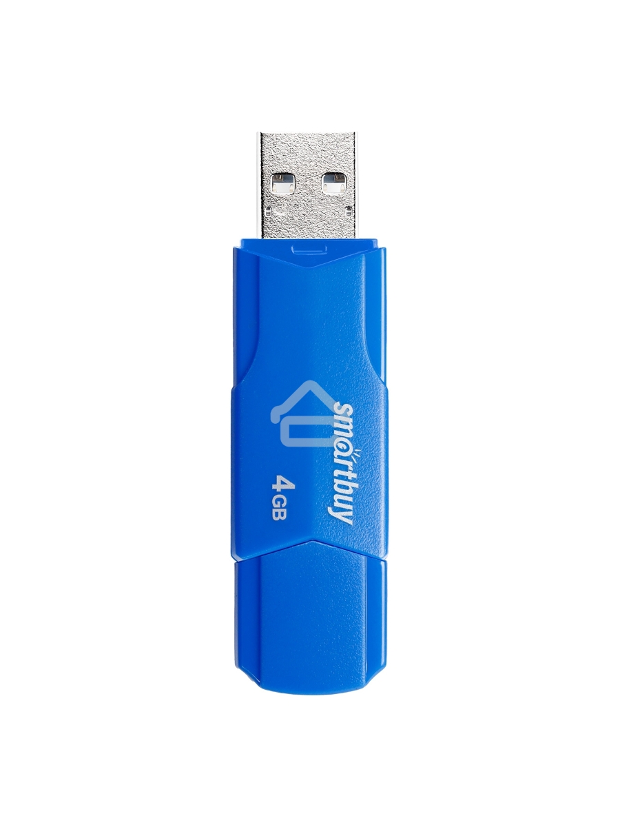 Флеш диск USB SmartBuy 4GB CLUE Blue (SB4GBCLU-BU)