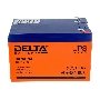 Батарея Delta HR 12-12 (12V, 12Ah)