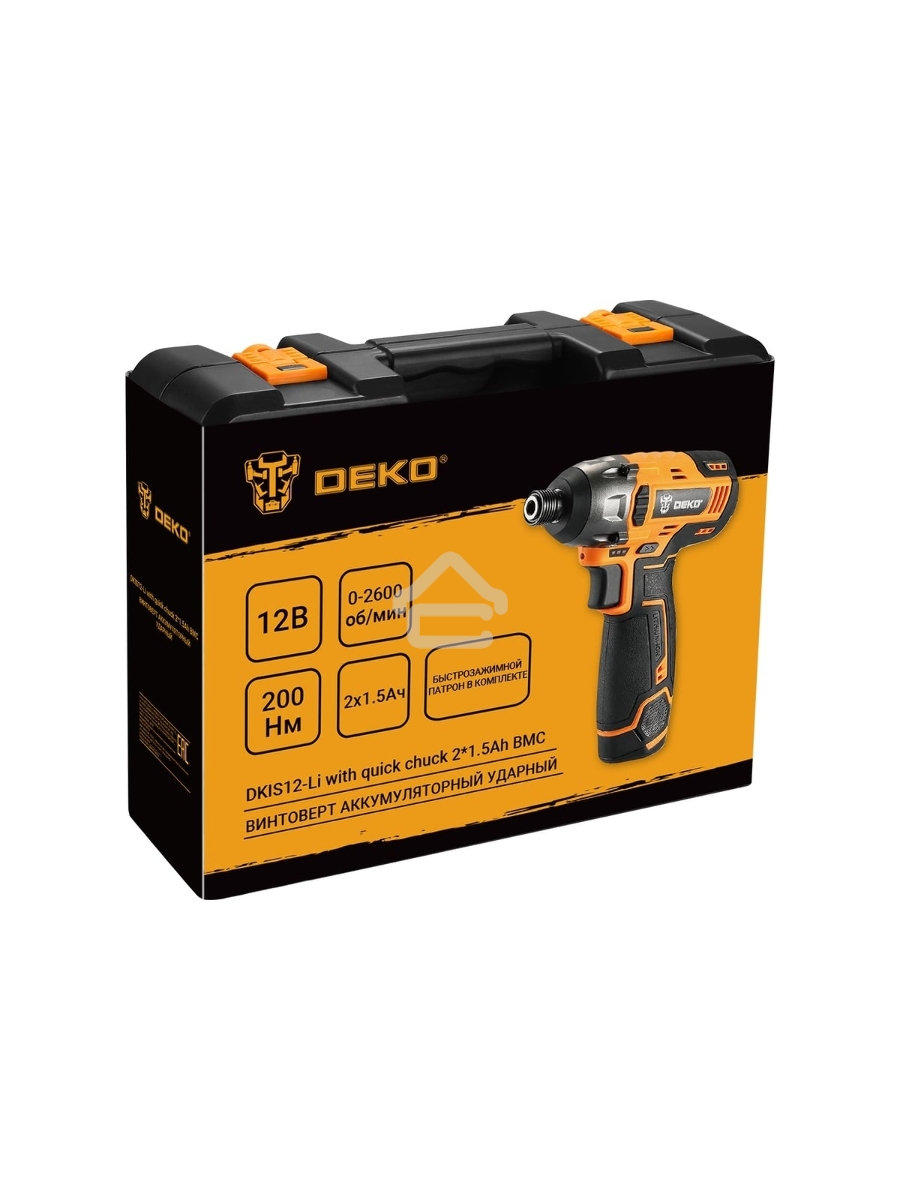 Винтоверт Deko DKIS12-Li 063-4390