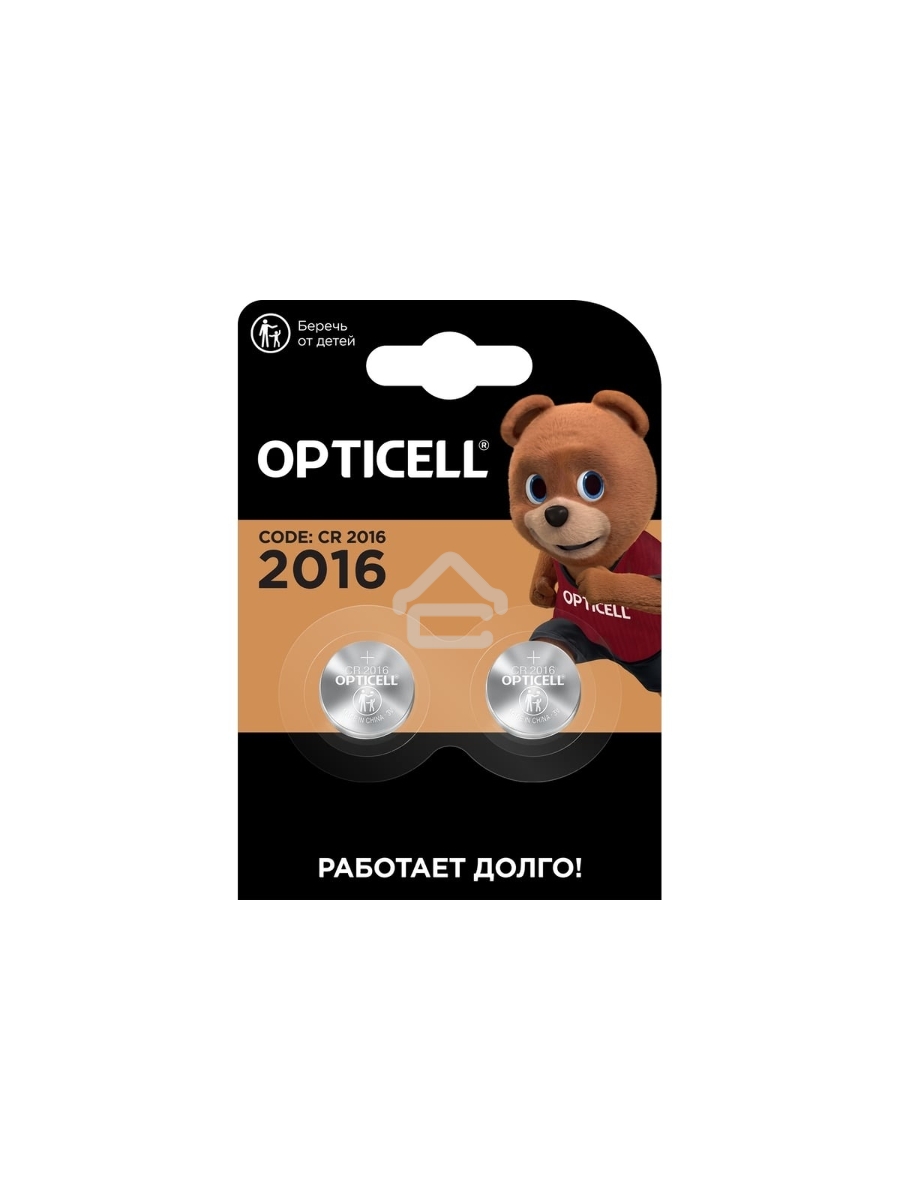 Батарея Opticell Specialty CR2016 (2шт) блистер