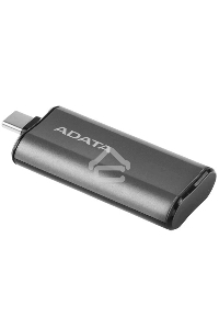 Твердотельный диск A-DATA External SC750 серый SC750-2000G-CCBK 2TB USB 3.2 Gen 2 Type-C, [R/W -1050/1000 MB/s]