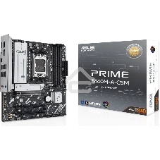 Материнская плата ASUS PRIME B840M-A-CSM, AM5, AMD B840, 4xDDR5, 4xSATA, 3xM.2, 1xPCI-E 4.0 x16, 2xPCI-E 3.0 x16, 1xRealtek 2.5Gb LAN, 2xUSB-A 10Gbps, 1xUSB-C 5Gbps, 4xUSB-A 2.0, 3x3.5 мм, 7.1, micro-ATX