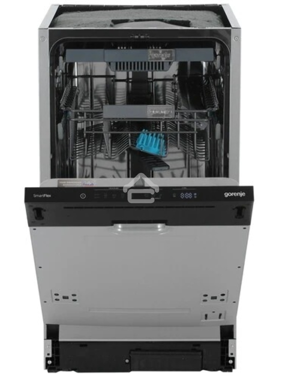 Встраиваемая посудомоечная машина Gorenje GV572D10, черный, 44.8 см, 11 компл., 44 дБ, класс A+++