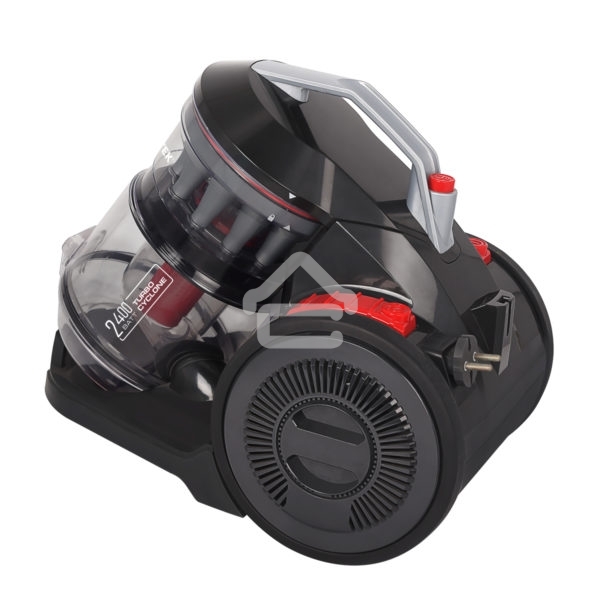 Пылесос Centek CT-2523 черный/красный, 420/2400 Вт, уборка сухая, пылесборник контейнер 3.5 л