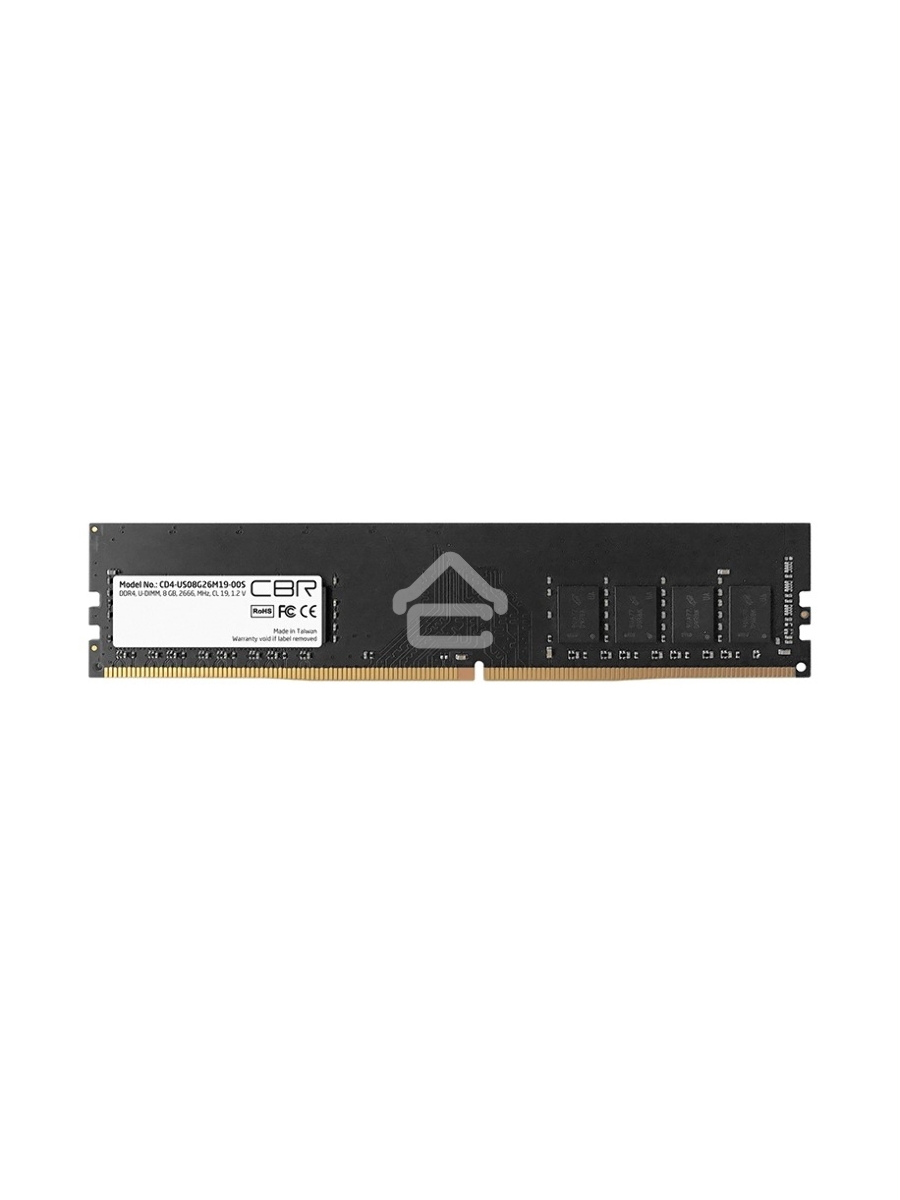 Оперативная память CBR, DDR4, 8GB (1x8 GB), 2666 MHz, CL19, DIMM