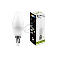 Лампа светодиодная Feron LB-770 11W 230V E14 4000K свеча