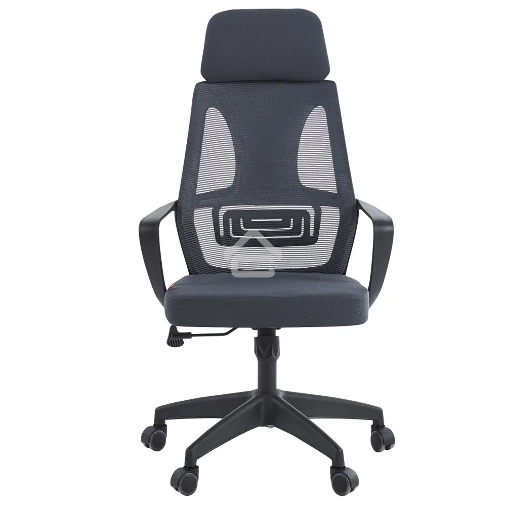 Кресло компьютерное Chairman CH636 темно-серый, черный пластик