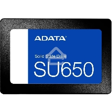 Накопитель SSD ADATA Ultimate SU650, 1Tb, SATA III, 2.5