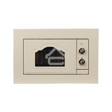 Микроволновая печь встраиваемая Lex BIMO 20.04 IV слоновая кость, 20 л, 700 Вт, переключатели - поворотный механизм