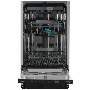 Встраиваемая посудомоечная машина Gorenje GV572D10, черный, 44.8 см, 11 компл., 44 дБ, класс A+++