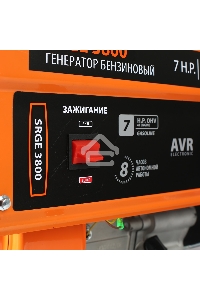 Электрогенератор бензиновый Patriot Max Power SRGE 3800, 3 кВт, 78 дБ, 43.6 кг