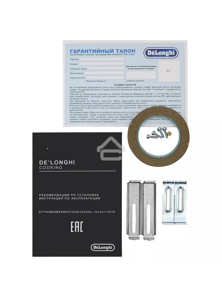 Газовая варочная поверхность DeLonghi NSL 230 NC RUS черный