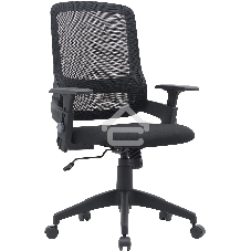 Кресло компьютерное Cactus CS-MC313-BK черный, сетка/ткань