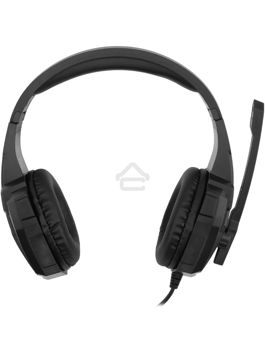 Наушники с микрофоном Оклик HS-L355G черный 1.8м мониторные оголовье (1939807)
